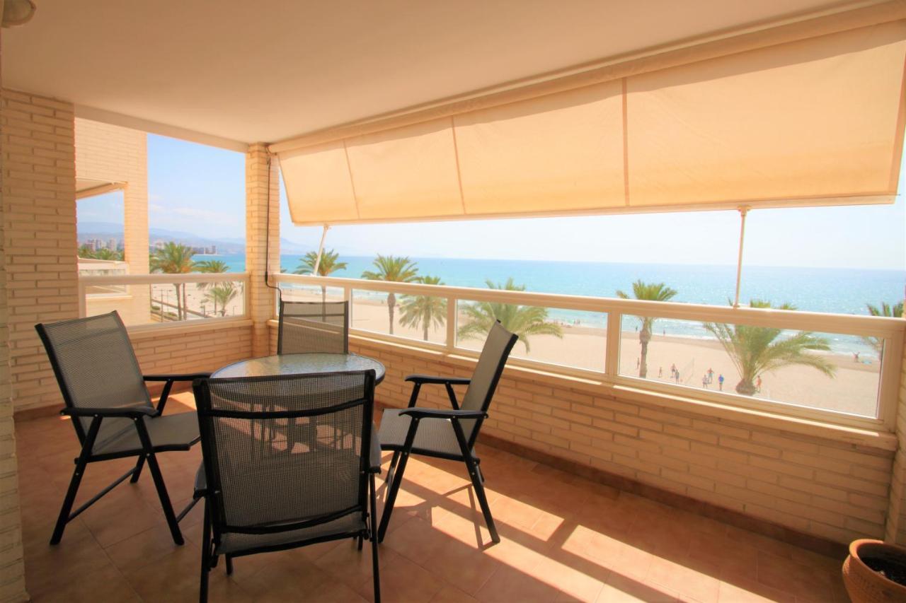 Ferienwohnung Apartamento Casaturis 1º Linea Urb Belvedere C101 El Campello Exterior foto