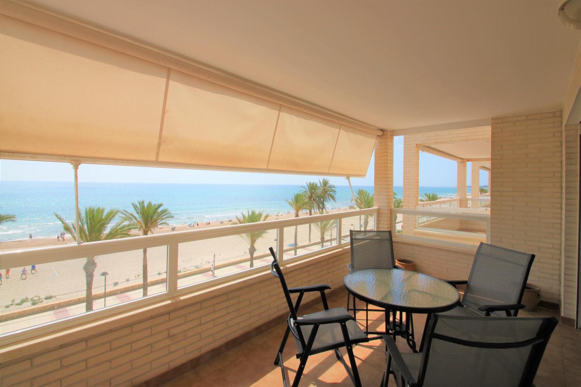 Ferienwohnung Apartamento Casaturis 1º Linea Urb Belvedere C101 El Campello Exterior foto